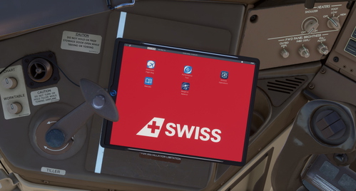 Swiss [4K] PMDG 777 EFB Wallpaper