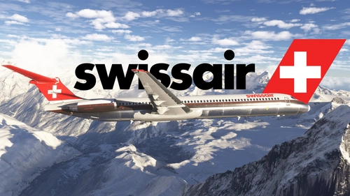 Swissair HB-INX "Wallisellen" for the Leonardo Fly The Maddog X 20th Anniversary Edition
