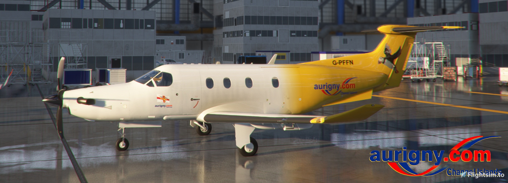 Sws Pc SWS PC-12 Aurigny G-PFFN - MSFS Add-on - Flightsim.to