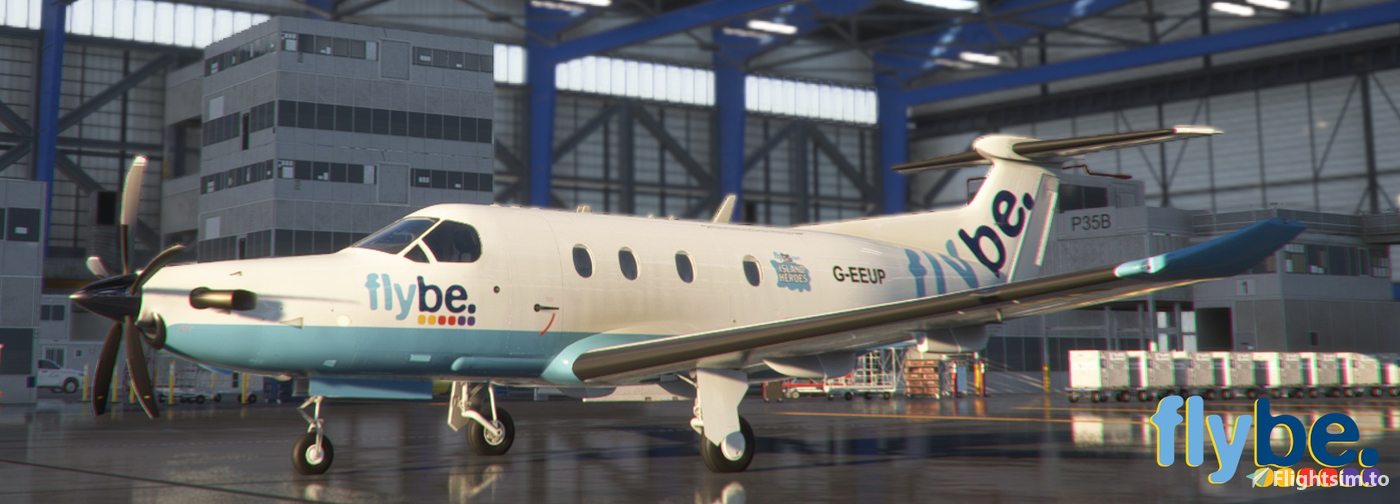 Sws Pc Flightsim.to - Activities - Update - SWS PC-12 Flybe G-EEUP
