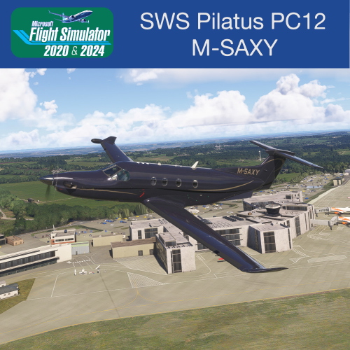 SWS Pilatus PC12 M-SAXY