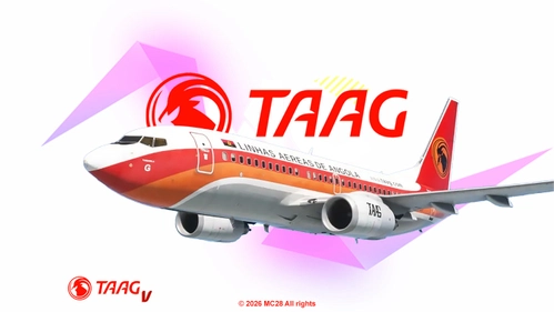 TAAG Angola Airlines ( D2-TBG ) PMDG 737-700 8K w/CABIN & CONFIG