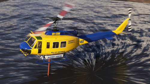 Taog's Hangar UH-1H - McDermott Aviation  | VH-SUH "Helitack 417"