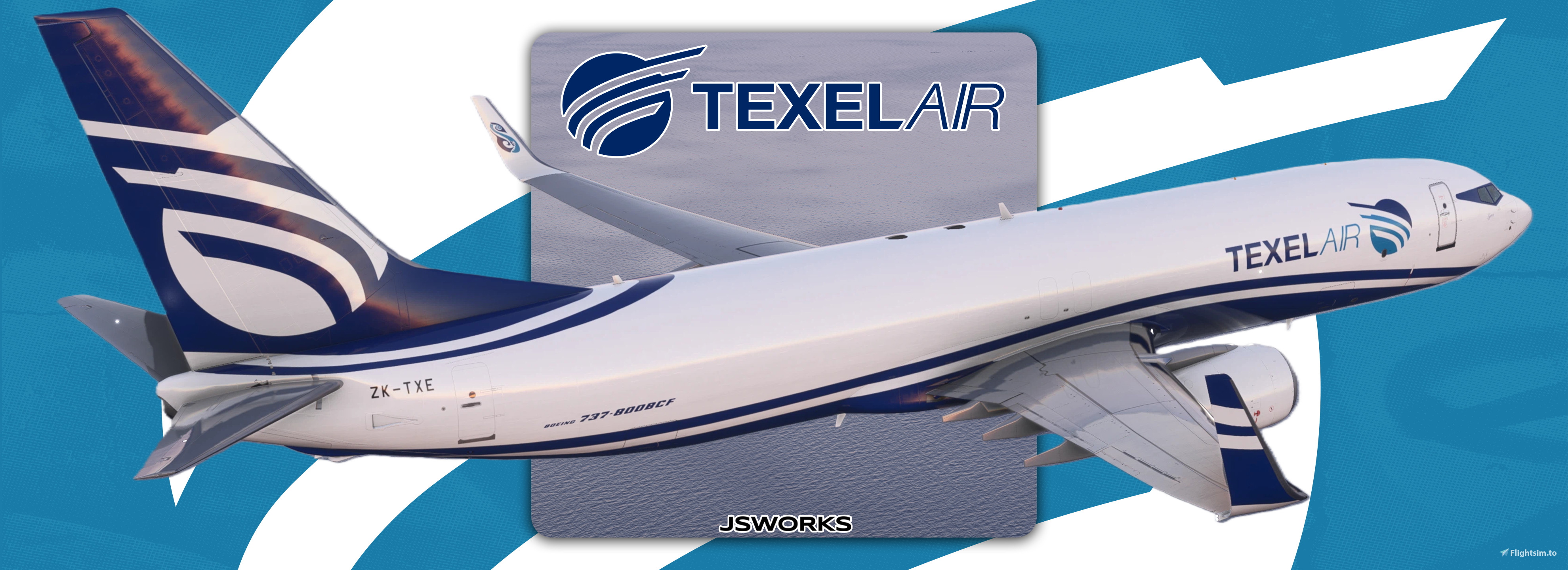 Texel Air Australasia (Standard Livery) 3 Pack | PMDG Boeing 737