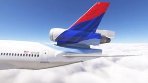 TFDi Design MD-11 w/ cabin Delta Air Lines - Color in Motion - N813DE thumbnail 2