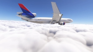 TFDi Design MD-11 w/ cabin Delta Air Lines - Color in Motion - N813DE thumbnail 5