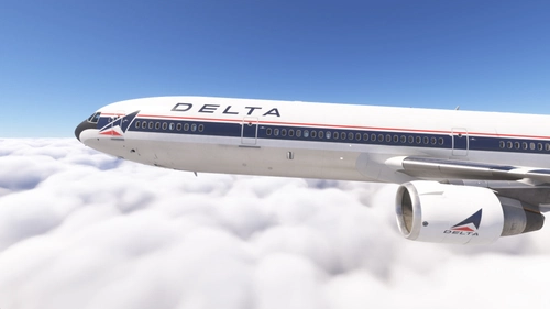 TFDi Design MD-11 w/ cabin Delta Air Lines Fleet - Widget design