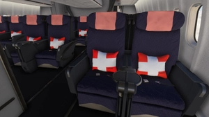 TFDi Design MD-11 w/ cabin Swissair Fleet - Chocolate Design thumbnail 8