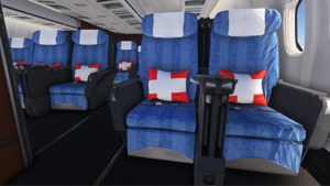 TFDi Design MD-11 w/ cabin Swissair Mini Fleet - Grey Design thumbnail 8