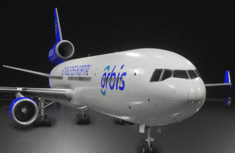 TFDi MD-11 Orbis - Flying Eyes Hospital - Aircraft Liveries for