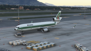 New Art Update | TFDi MD11 [GE PAX] Alitalia (2001-2003) I-DUPD 8k thumbnail 9