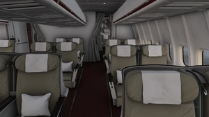 New Art Update | TFDi MD11 [GE PAX] Alitalia (2001-2003) I-DUPD 8k thumbnail 6