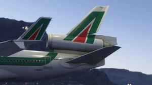New Art Update | TFDi MD11 [GE PAX] Alitalia "Old" (1994-1996) I-DUPC 8k thumbnail 5