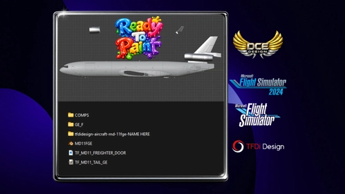 New MD11F No Mirror Paint Kit GE Engine
