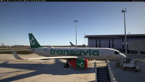 Transavia France F-HXSV/SX  Inibuilds A32N MSFS2024 (with cabin &  test reg XSX livery) thumbnail 6