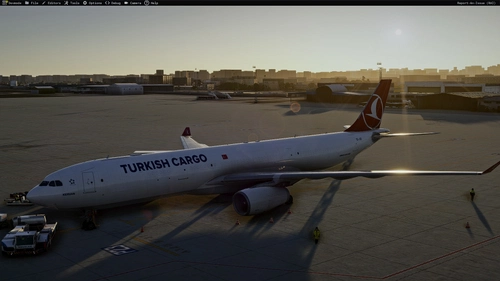 Turkish Airlines Cargo TC-JCI (A332F Aircraft) Livery Inibuilds A330-300P2F RR MSFS2024