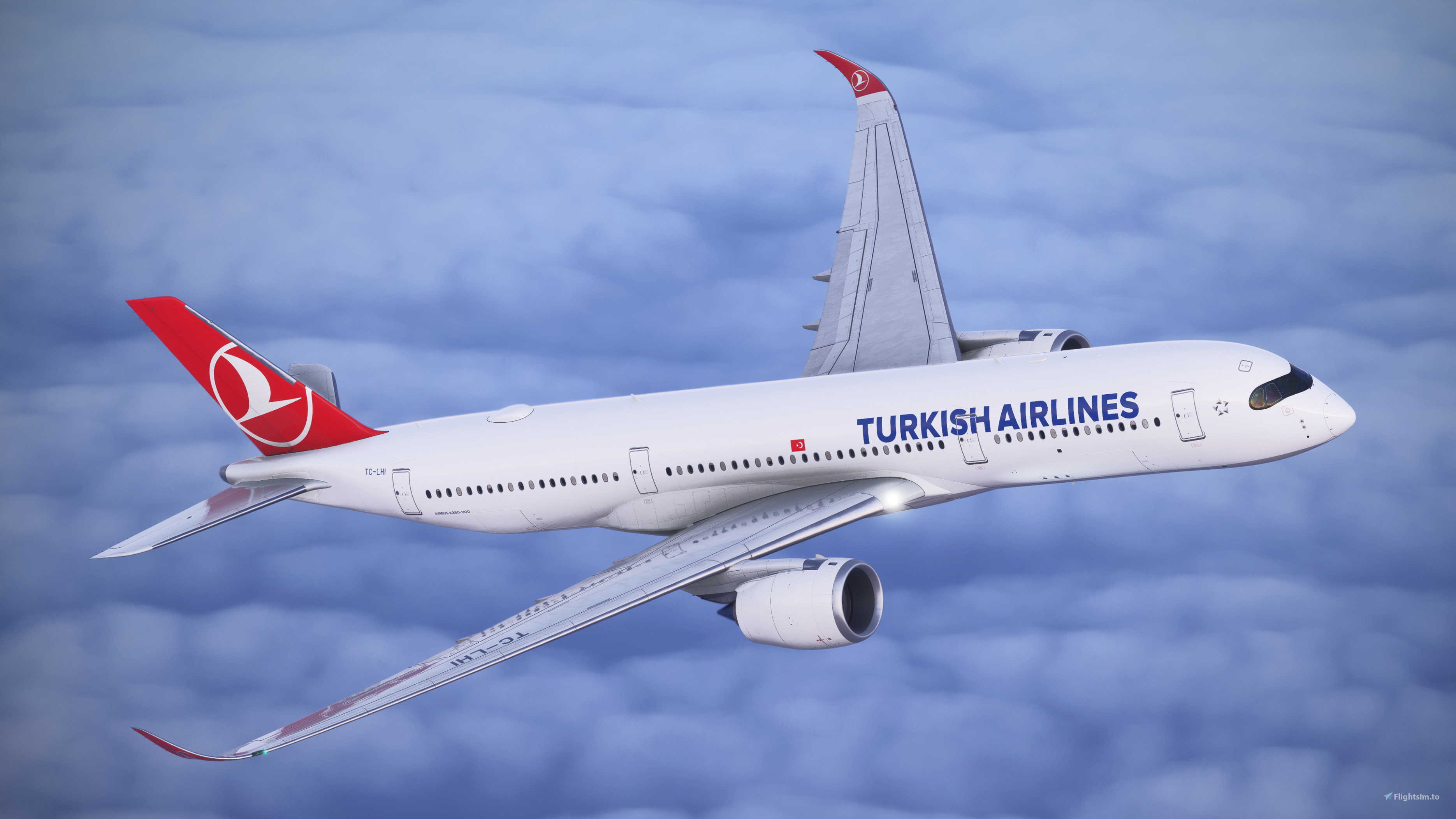 Turkish Airlines Pack| IniBuilds A350-900 のために Microsoft