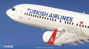 Turkish Airlines TC-JHZ | PMDG 737-800 thumbnail 2