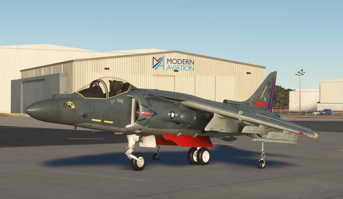 TweedyPaints USMC AV-8B  250th Commemorative Scheme