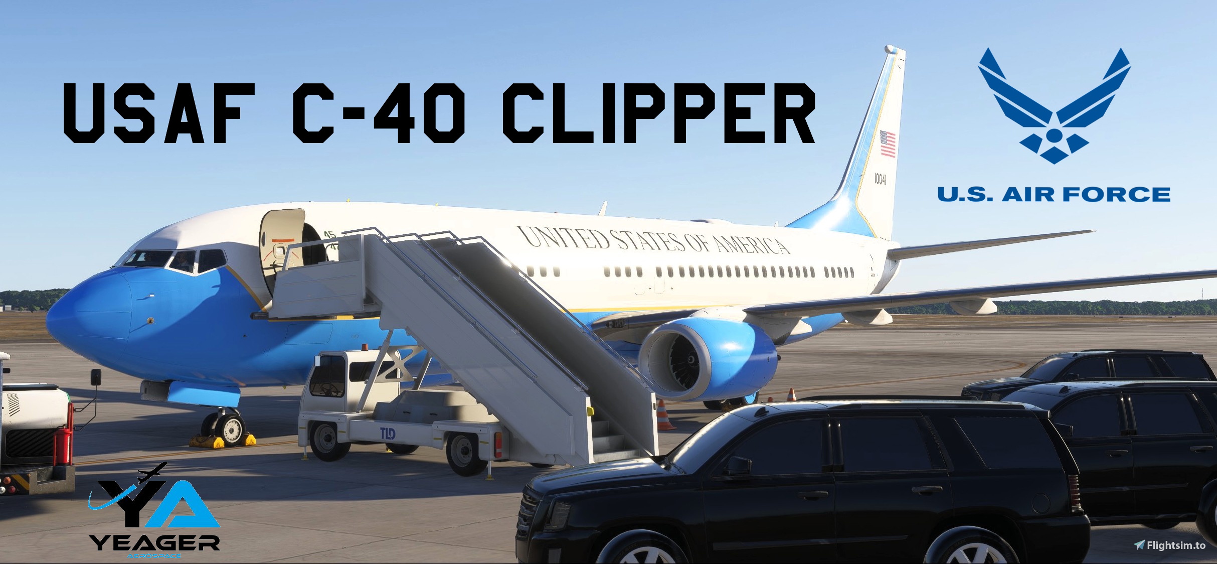 USAF C-40 Clipper - Aircraft Liveries for MSFS | Flightsim.to
