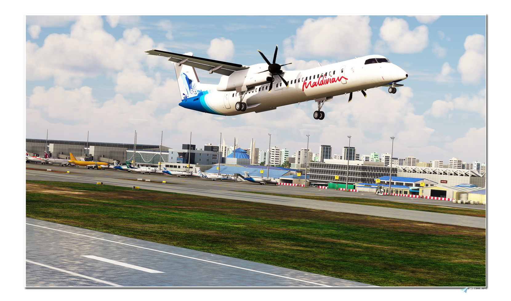 Fsltl Rjtt VRMM Malé - FSLTL Static Aircraft - MSFS Add-on - Flightsim.to