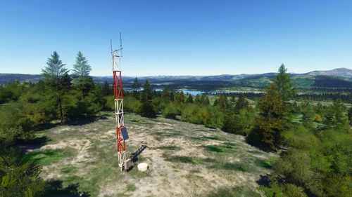 White Lake GPS Station WLWY, Yellowstone National Park, Wyoming (helicopter repair mission)