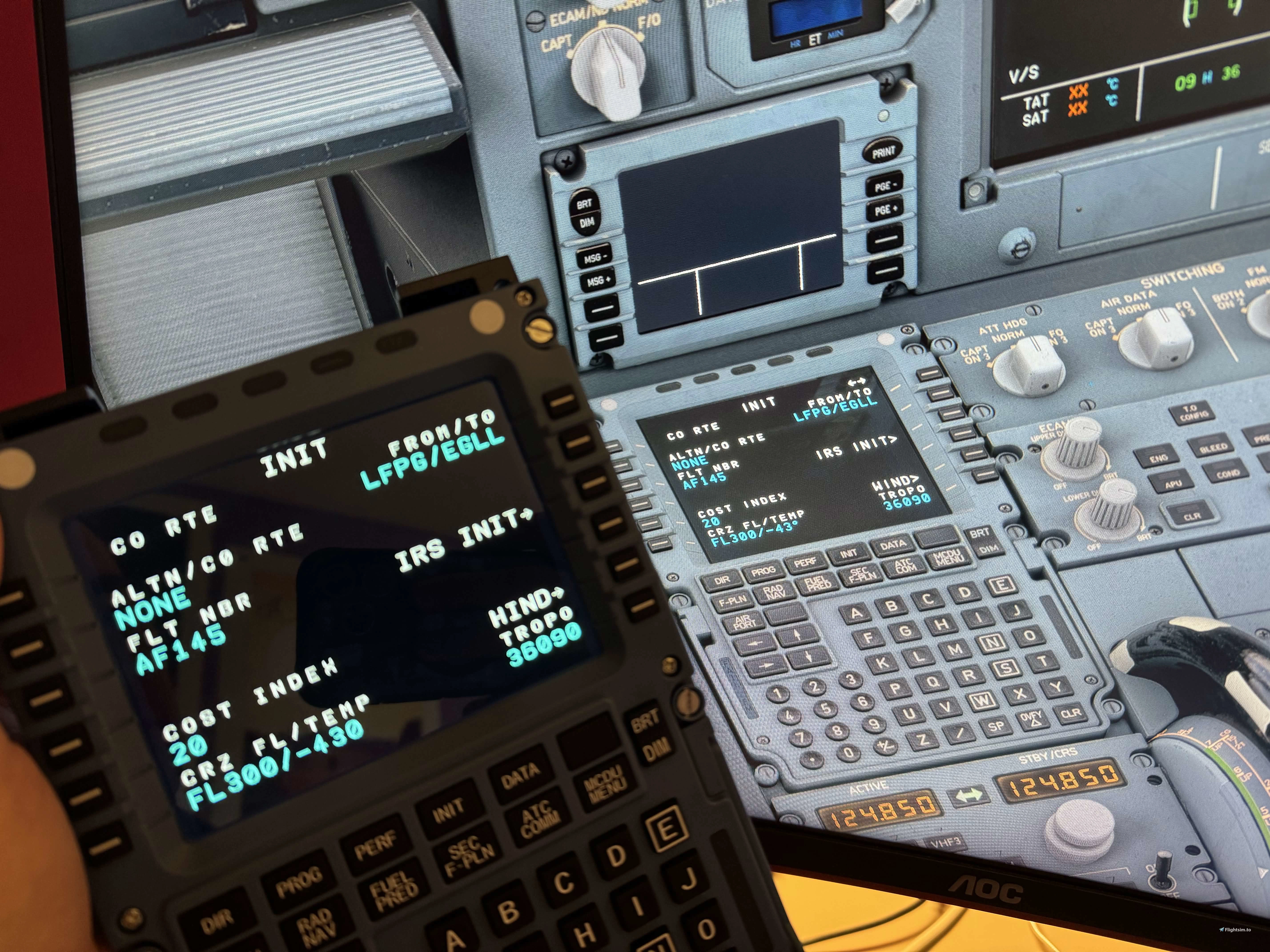 その他 Winwing MCDU Winwing MCDU Display Bridge for iniBuilds A330 - Miscellaneous for