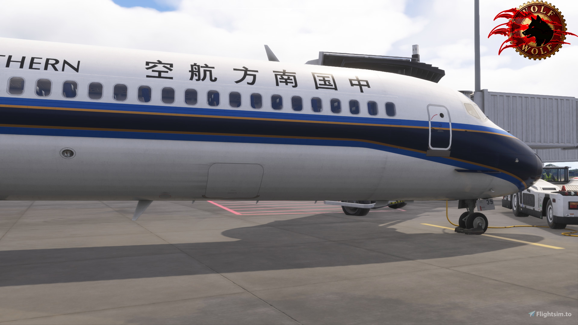 Wolf.Tex 中国南方航空China Southern Airlines MD-82 Reg:B-2139