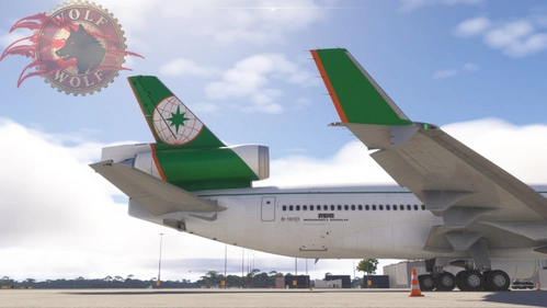Wolf.Tex 長榮航空 EVA Air MD-11 Reg:B-16101/N103EV For New Art [With Cabin]
