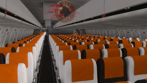 Wolf.Tex Swissair Chocolate[Old color] MD-11 Reg HB-IWI For New Art [With Cabin] thumbnail 9