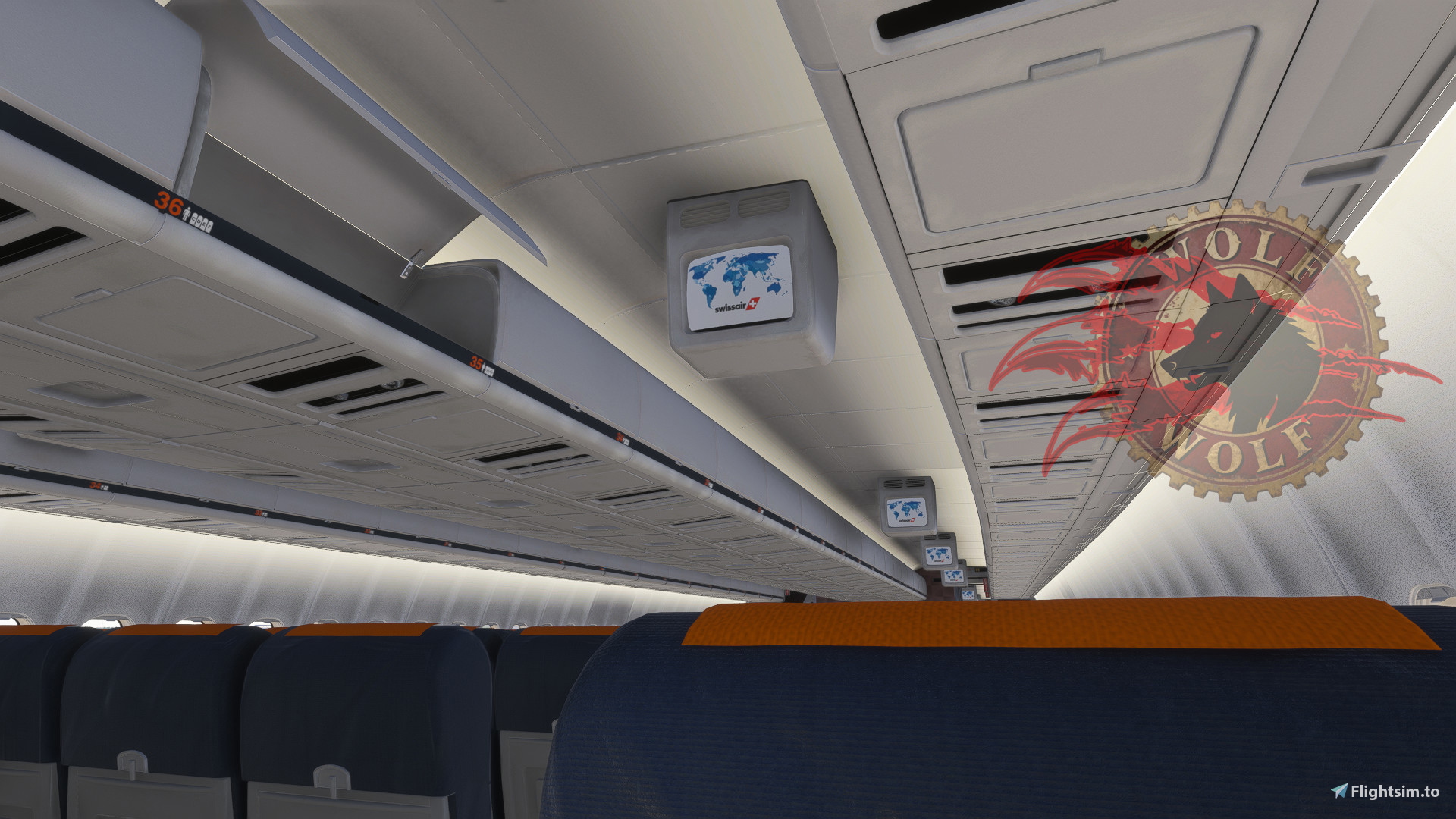 Wolf.Tex Swissair MD-11 Reg HB-IWC For New Art [With 1995 version