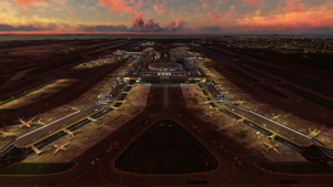 WSSS Singapore Changi — Custom Taxiway Lighting and Improvement Mod for TAIMODELS Scenery thumbnail 2