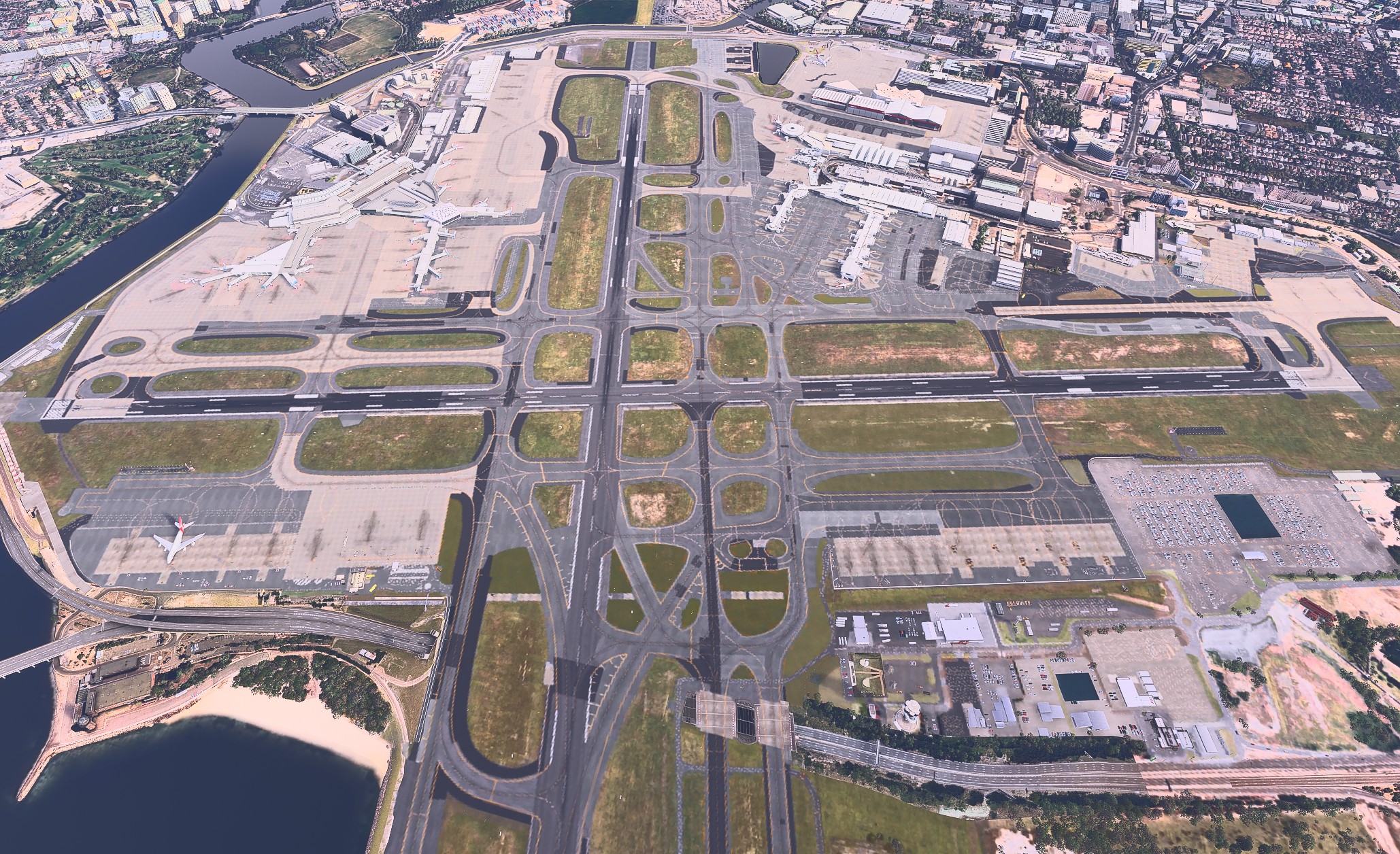 YSSY - BATC Mod for FlyTampa - Sydney Kingsford Smith Airport - Image 1