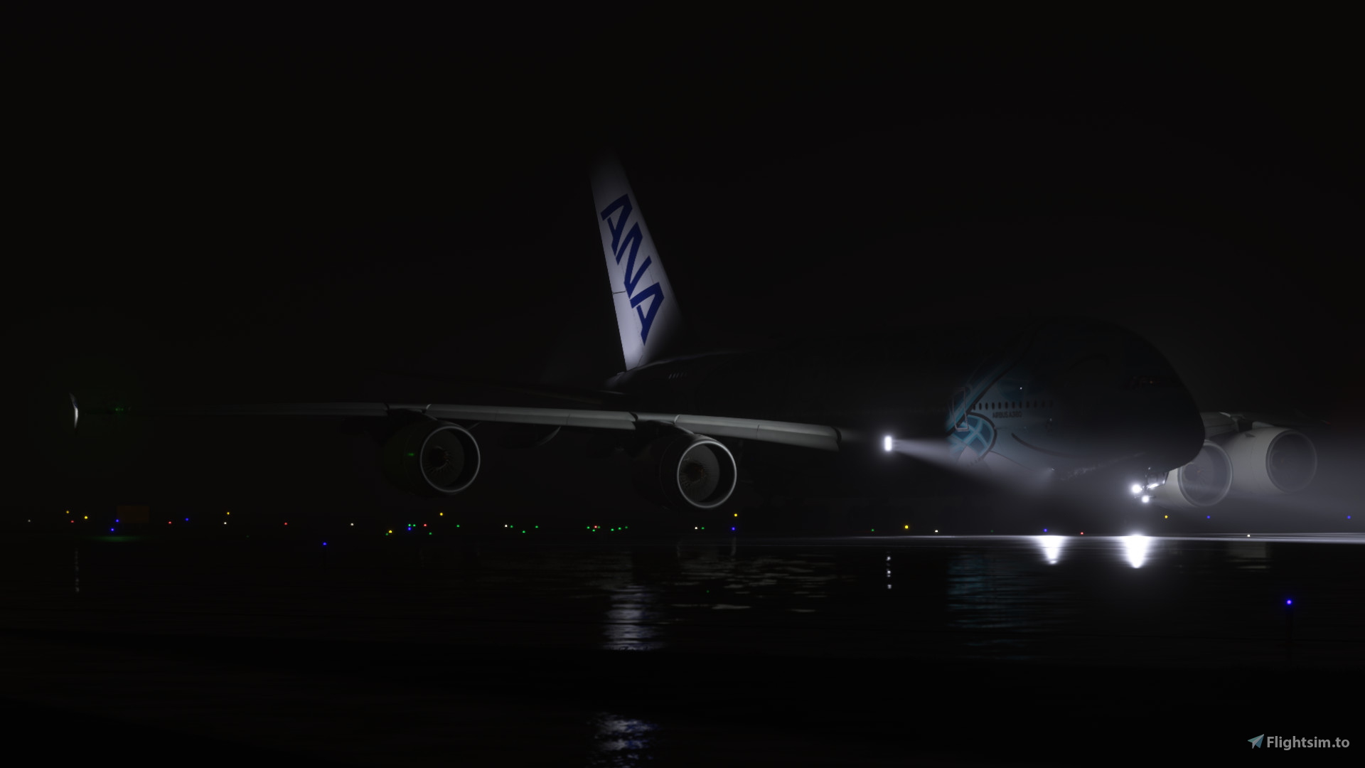 All Nippon Airways (ANA) 'Green Turtle / Flying Honu' JA382A