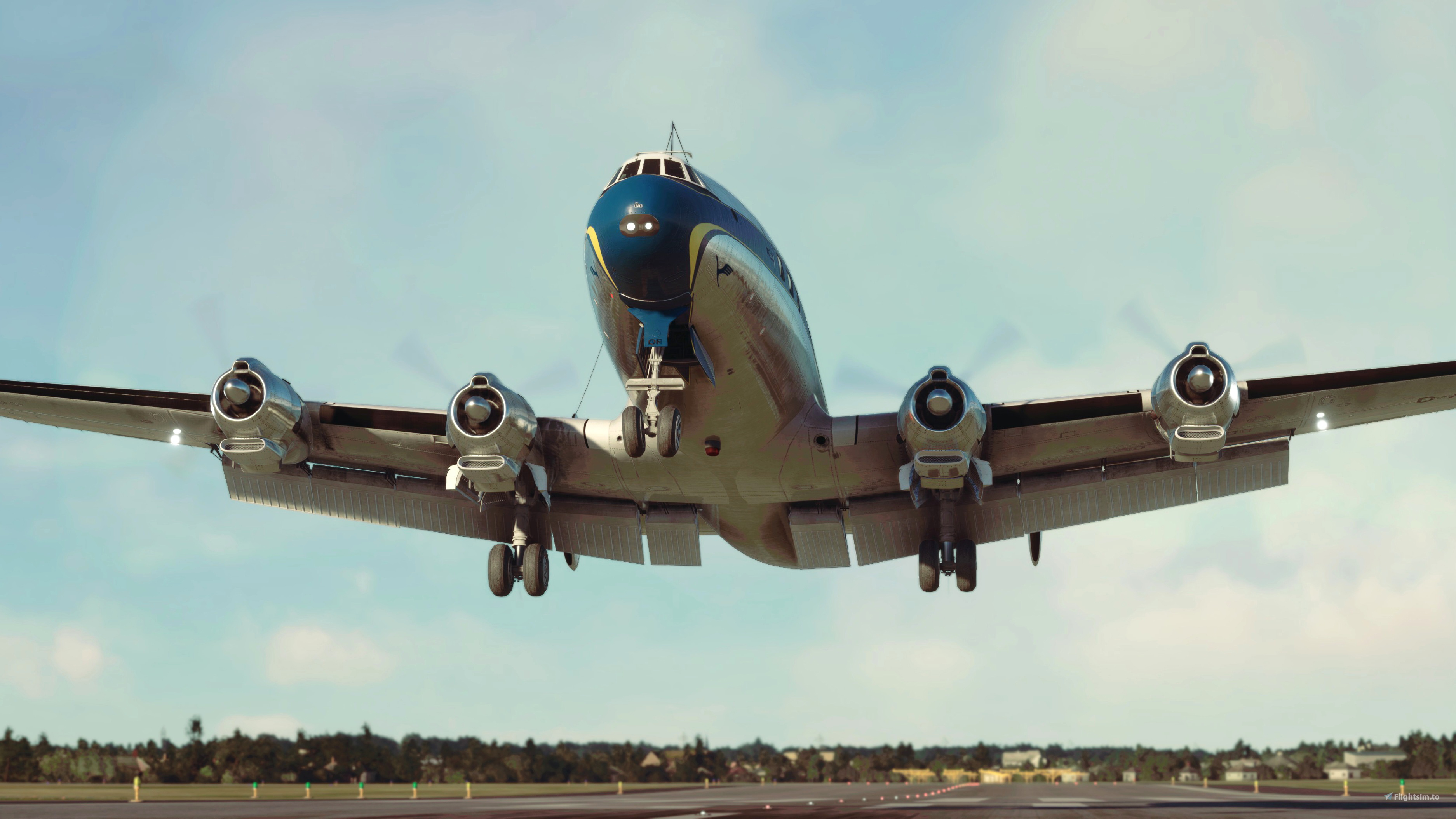Lockheed L-1049G Super Constellation Lufthansa 4Pack のために