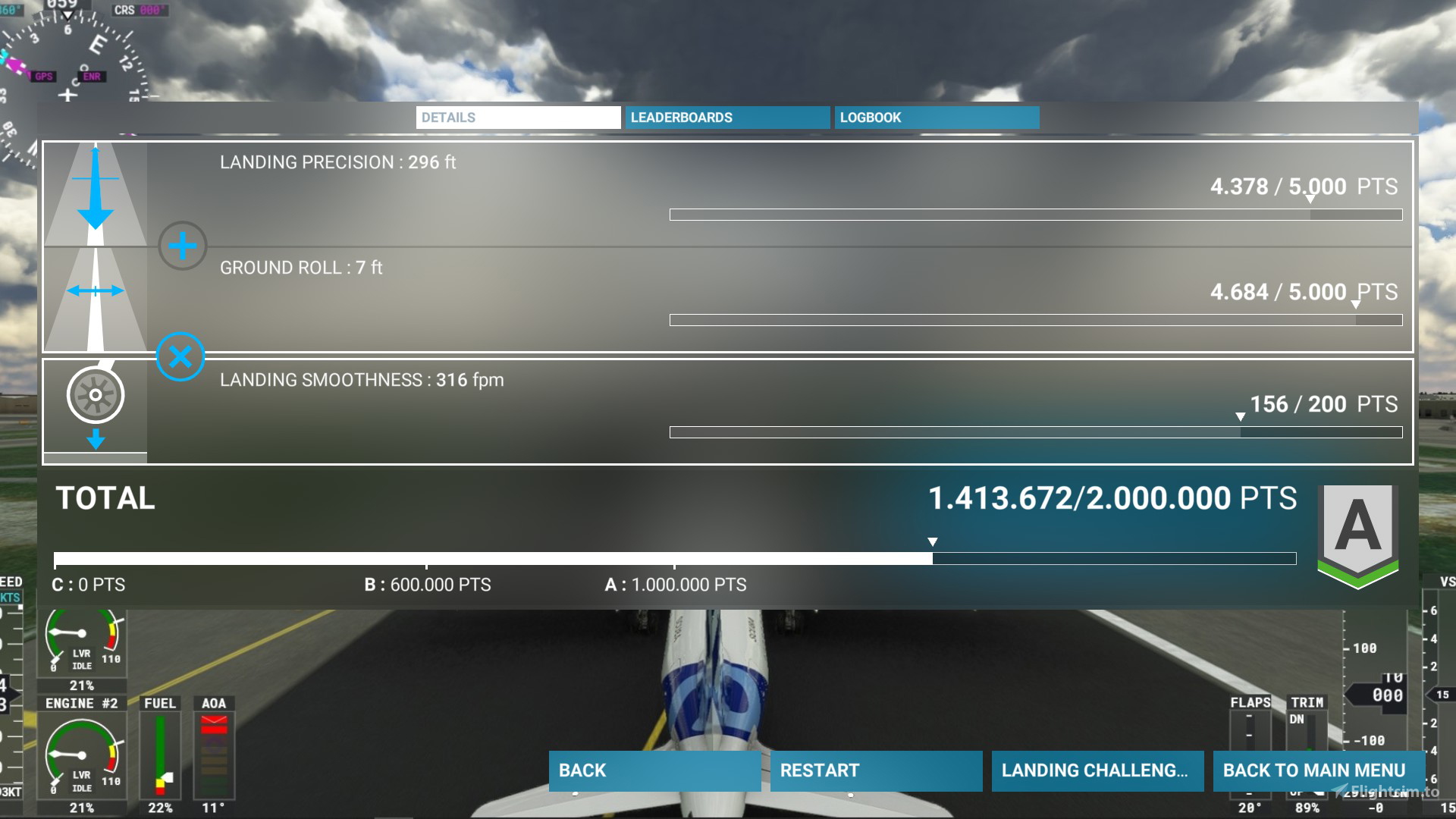 No.24 , Landing at Schiphol Amsterdam .Daytime for Microsoft Flight ...