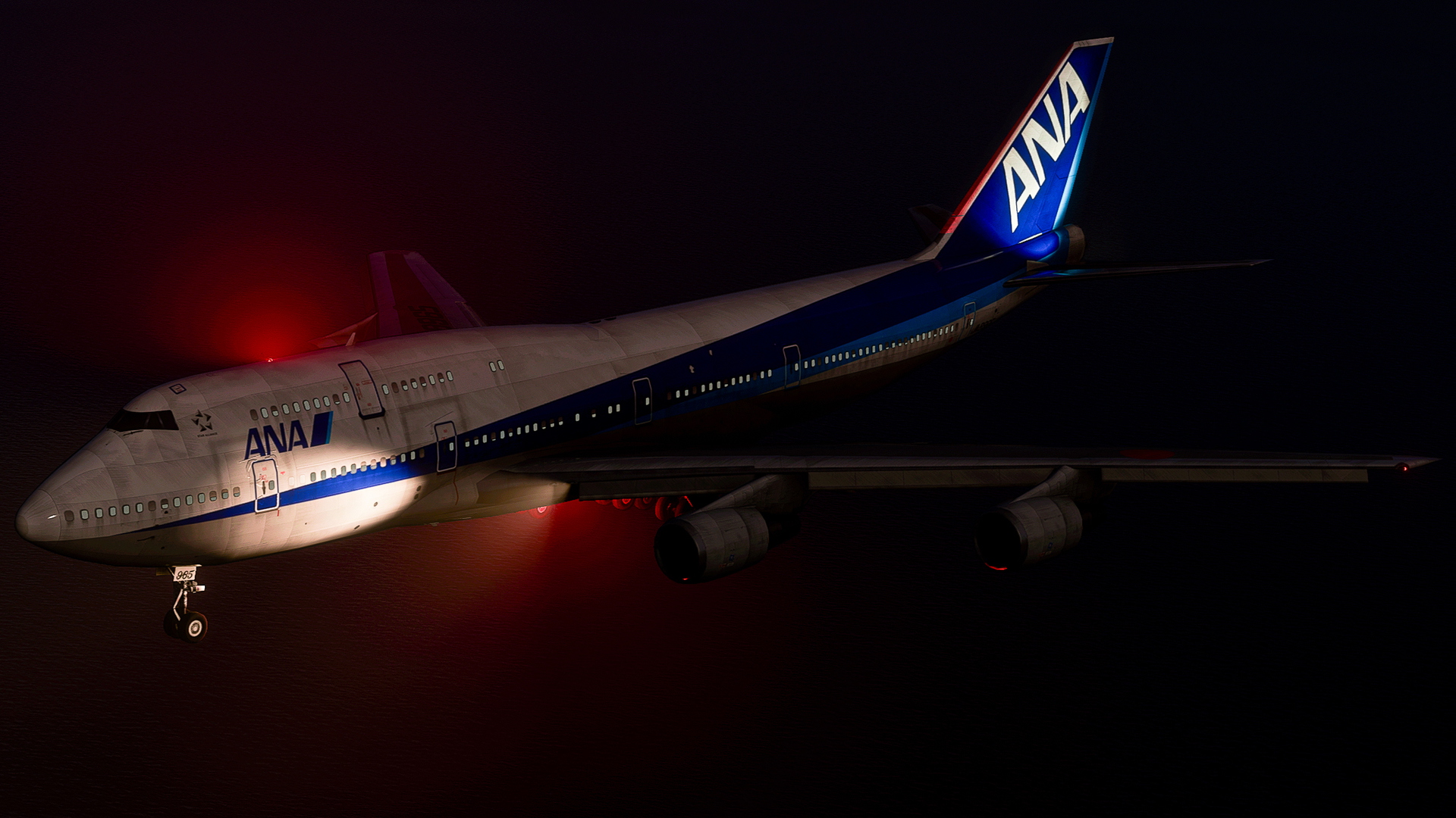 Boeing 747-400/400D All Nippon Airways - Aircraft Liveries for