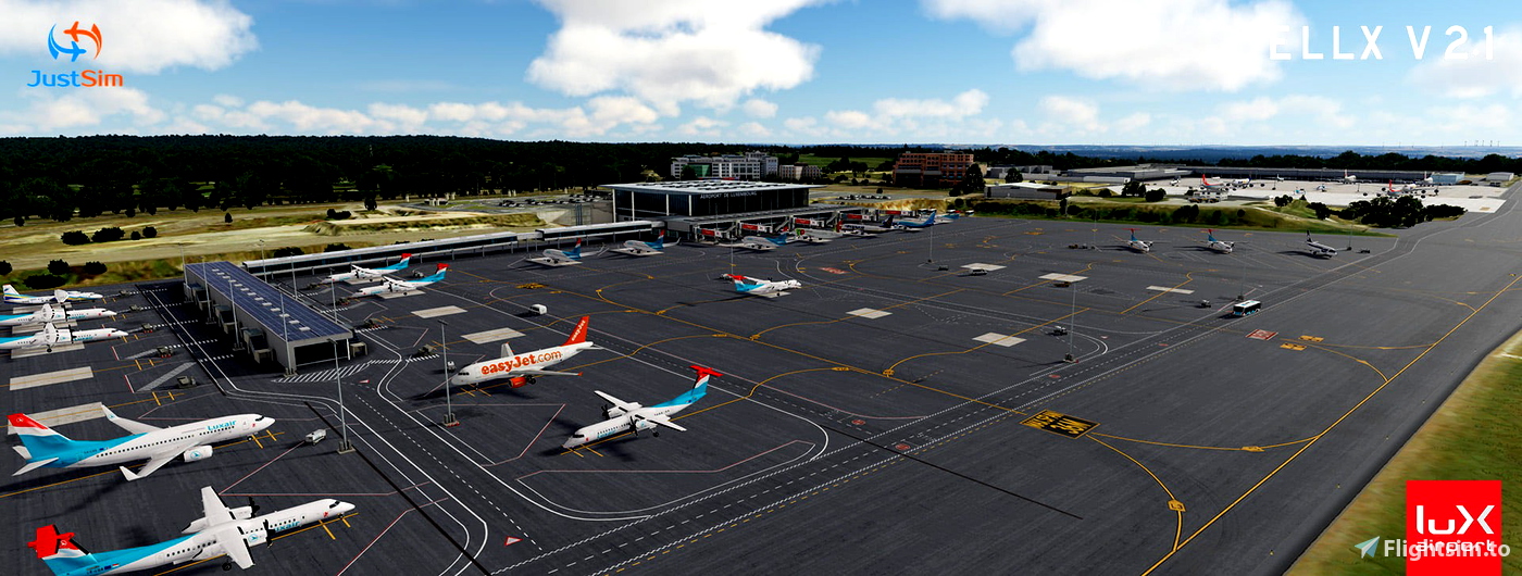 Sceneries Requests - Luxembourg airport ELLX - Flightsim.to