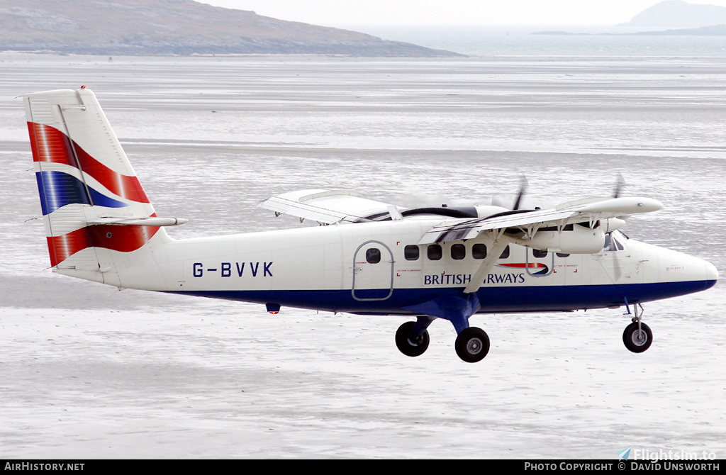 GEMINI Jets 1:200 British Airways DHC-6 Twin Otter G-bvvk