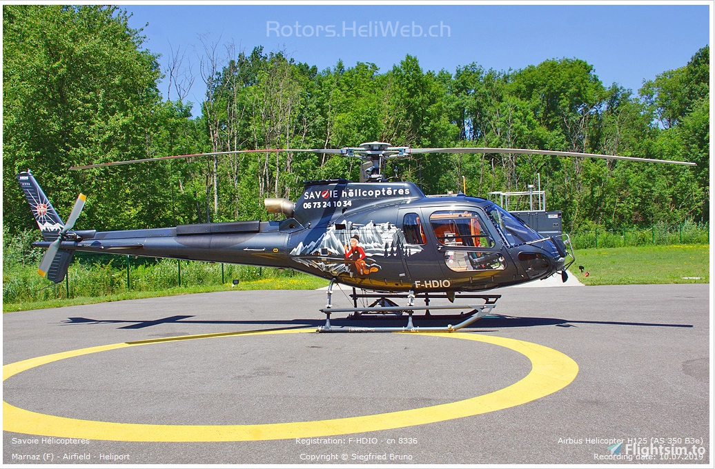 Savoie Hélicoptères F-HDIO 