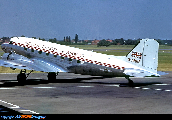 Liveries Requests - British European Airways (BEA) DC-3 G-AMKE ...
