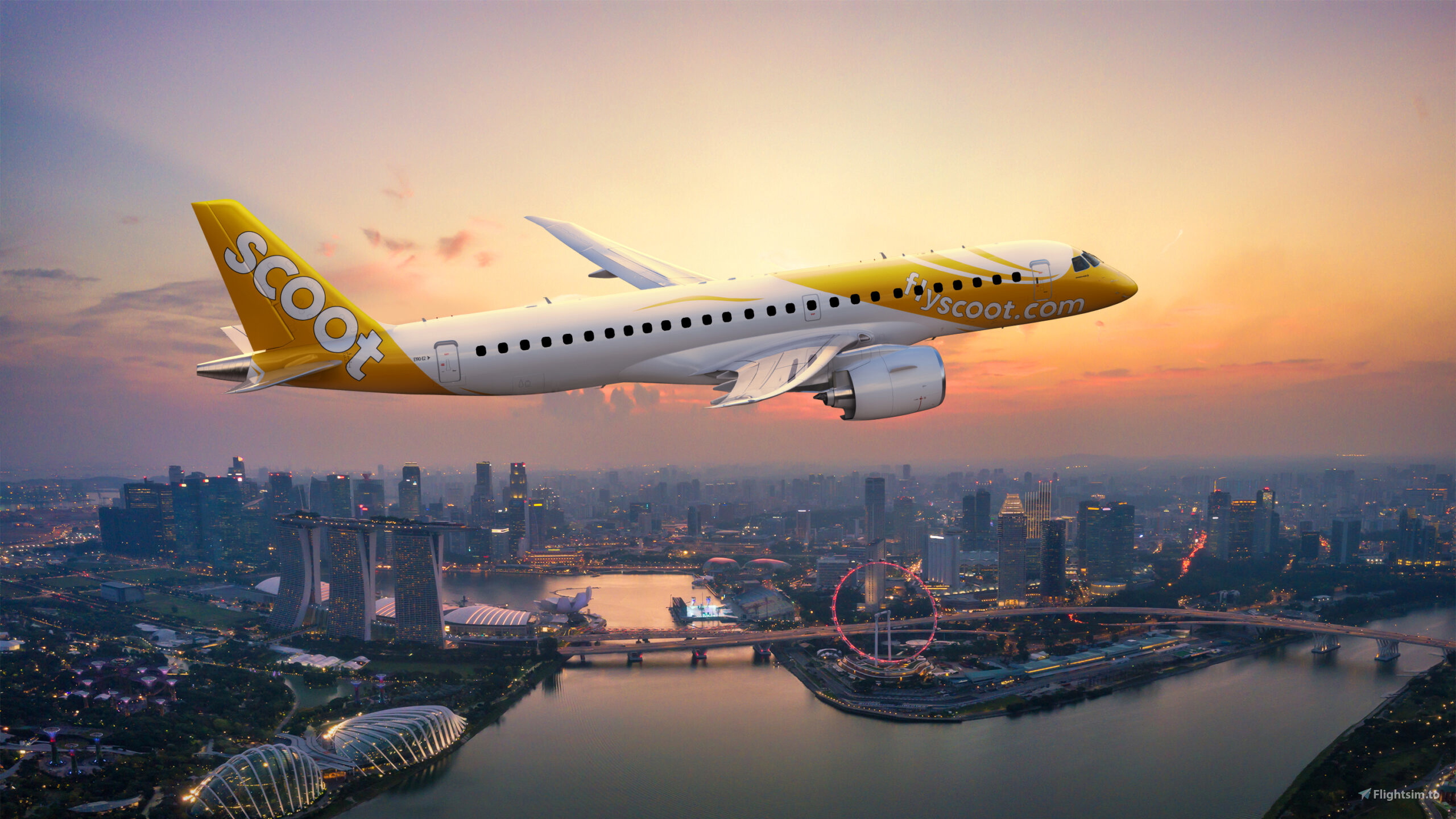 Liveries Requests - FSS Embraer E190 - Scoot (9V-THA) - Flightsim.to