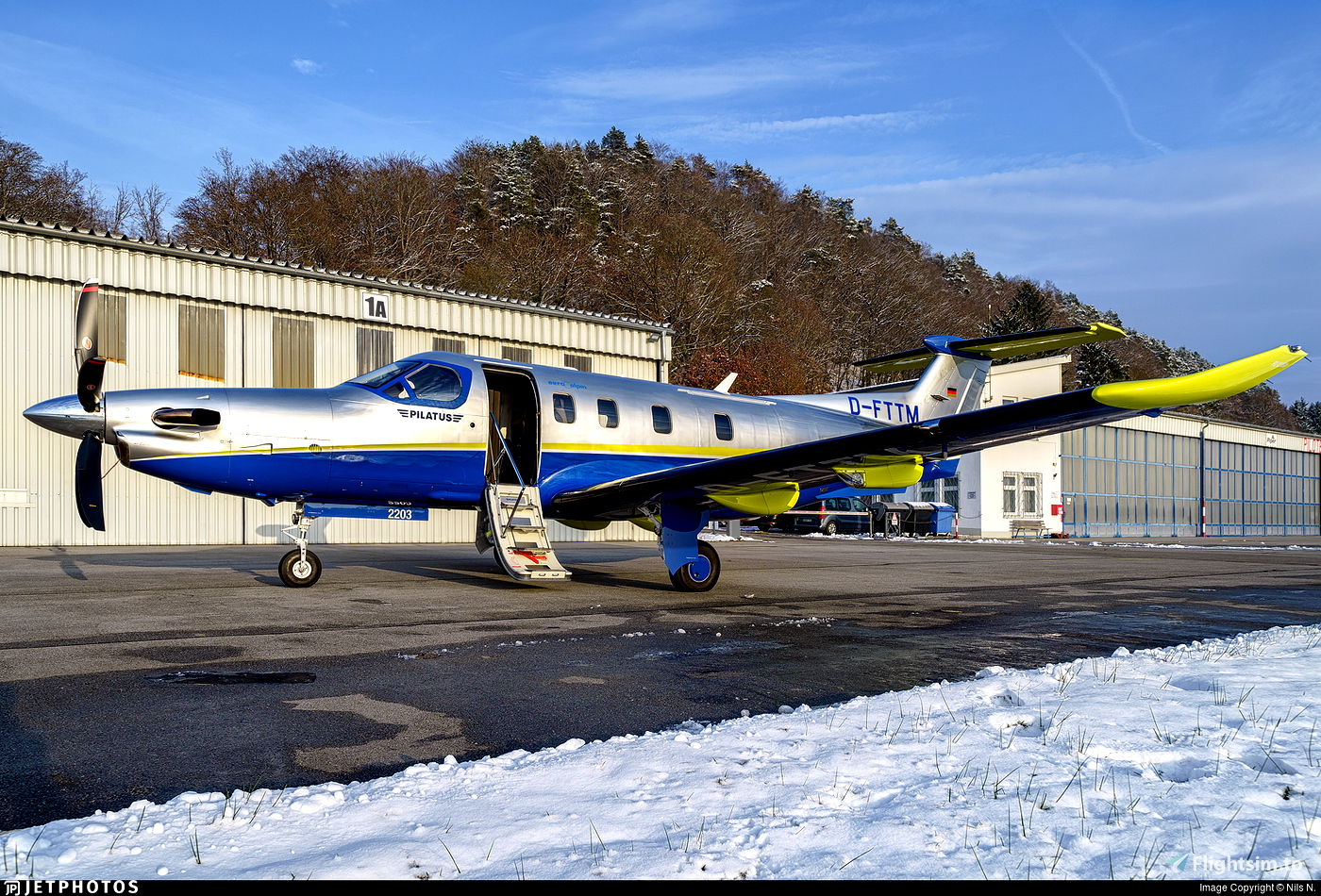 Sws Pc Liveries Requests - SWS PC-12 flYellow D-FTTM - Flightsim.to