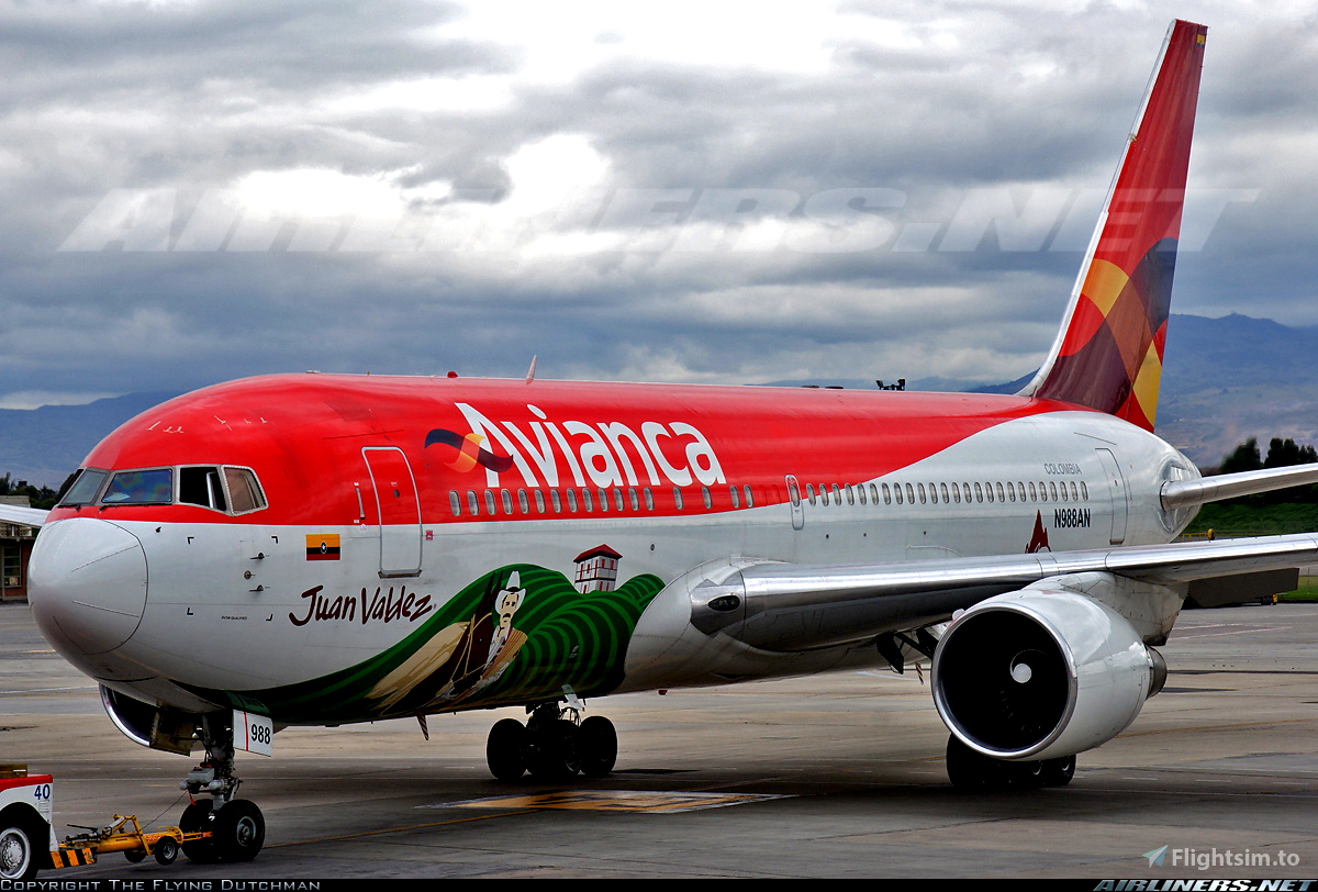 Liveries Requests CS 767200 AVIANCA JUAN VALDEZ LIVERY Flightsim.to