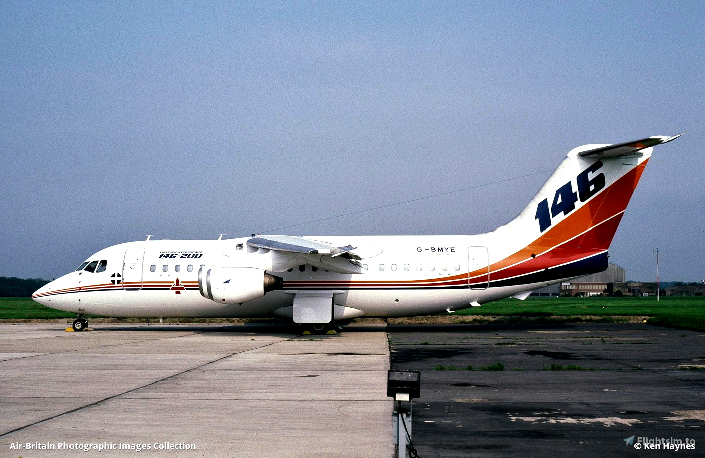 Liveries Requests - Prototype 146-200 G-BMYE (with and without 146 tail ...