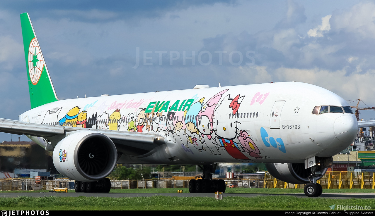 Liveries Requests - Reg: B-16722 | EVA Air Hello Kitty - Flightsim.to