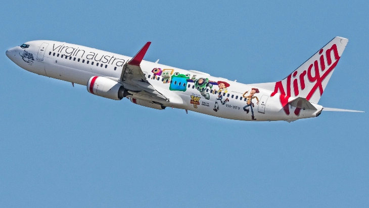 Virgin Australia 737-800 Toy Story 5