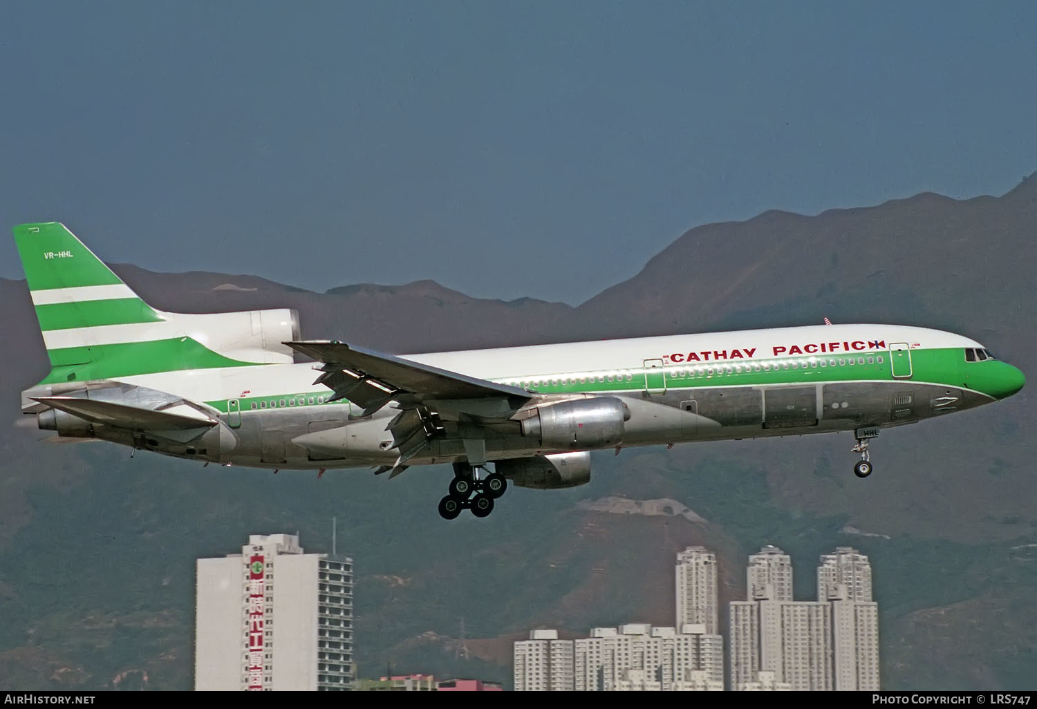 Cathay Pacific l1011 (1994) with interior