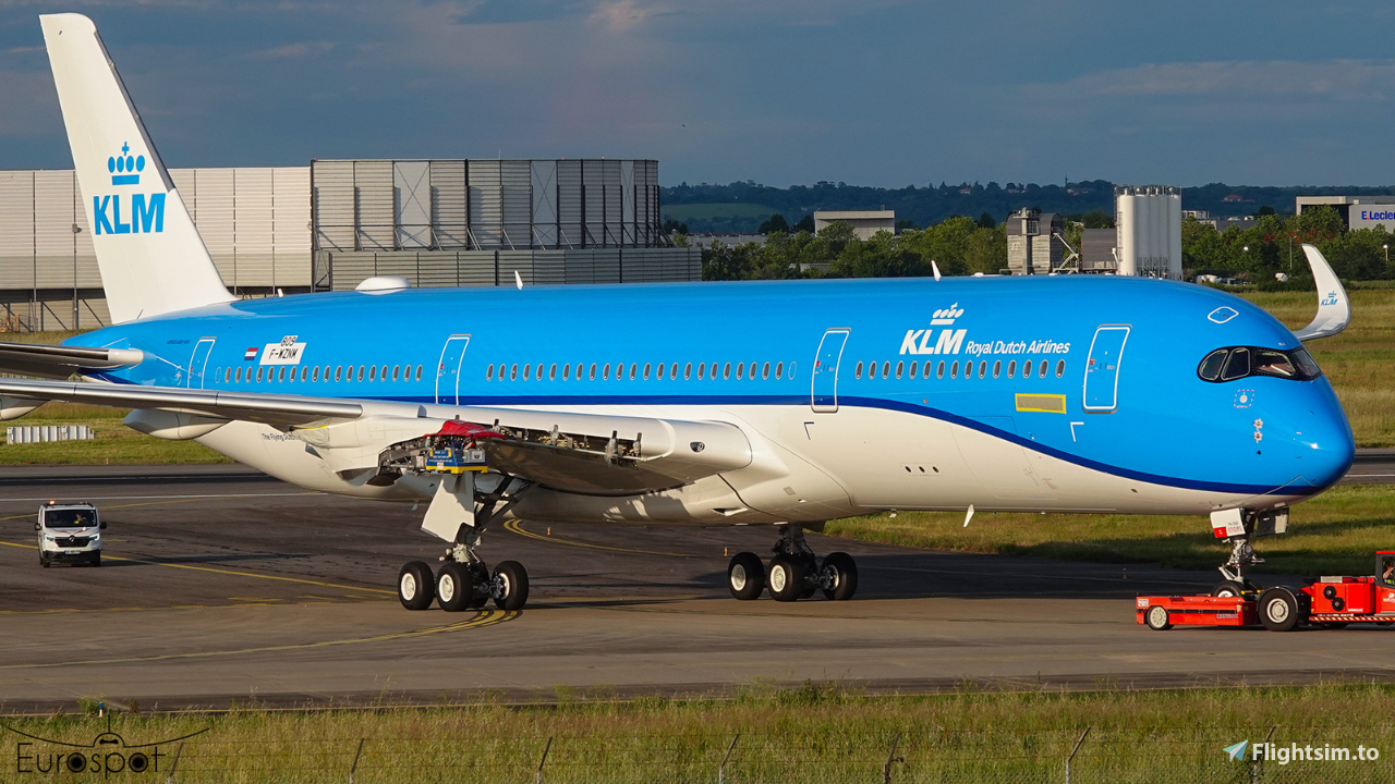 KLM A350-900 with registration PH-ZNA | Addon Requests | Flightsim.to