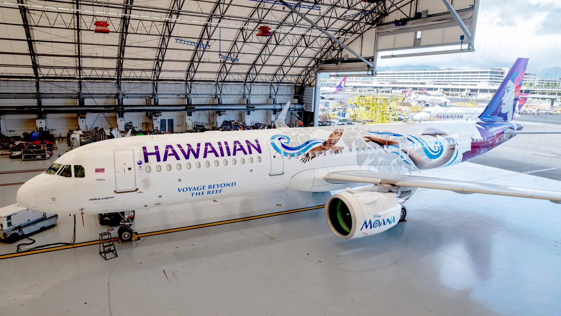 N227HA Hawaiian Moana livery